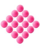 CoverMay Foam Practice Golf Balls - Set of 16 Pink Soft Training Balls for Indoor & Outdoor Use - Buy Online on GoSupps.com
