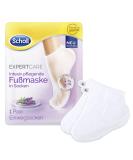 Scholl EXPERTCARE Lavender Foot Mask - Intensive Moisturizing Care - 1 Pair of Disposable Socks - Buy Online on GoSupps.com