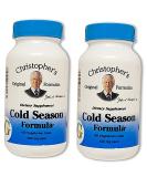 Cold Season Immune Formula - Gr&P100 Caps by Christopher's Original Formulas | Boost Your Immunity & Health - International Shipping Available - Buy Online on GoSupps.com