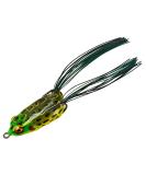 Booyah Pad Crasher Jr Topwater Frog Lure with Weedless Hooks - Bullfrog - Buy Online on GoSupps.com