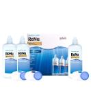 ReNu Advanced Contact Solution 3 X 360ml - For Soft Contact Lenses for Comfortable Wear - Gentle on Sensitive Eyes - Clean Disinfect Remove Protein Condition Store your Lenses - Lens Case Included - Buy Online on GoSupps.com