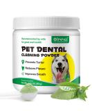 Dog Teeth Cleaning Dental Powder - Freshens Breath & Reduces Plaque for All Dog Sizes | 80g Probiotics Formula - Buy Online on GoSupps.com
