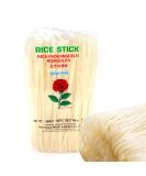 Thai Banh Pho Rice Stick Flat Noodles 3MM - 454g | Authentic Asian Cuisine - Buy Online on GoSupps.com