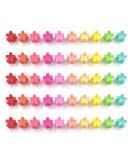 100 Pack Mini Flower Hair Claw Clips for Girls & Women - Assorted Baby Hair Accessories in Random Colors - Buy Online on GoSupps.com