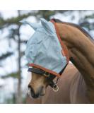 Shop Horseware Amigo Fly Mask - Aqua Orange for Small Ponies | Best Protection Against Flies - Buy Online on GoSupps.com