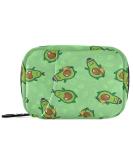 Green Avocado Travel Pill Organizer | 7-Day Pill Box Holder for Vitamins Supplements & Medication - Ideal for Family & Business Trips - Buy Online on GoSupps.com