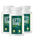 Keto Burn Diet Capsules - Natural Dietary Supplements with Glucomannan for Men & Women - 180 Caps - Buy Online on GoSupps.com