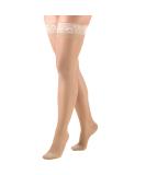 Truform Sheer Compression Stockings 15-20 mmHg Women's Thigh High 20 Denier Nude - Size Large - Buy Online on GoSupps.com