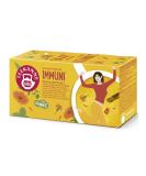 Teekanne Harmony Immuni Herbal Tea with Vitamin C Honeybush Lemon Verbena Peppermint Lemon Grass Marigold Immune System Support 20 Teabags - Buy Online on GoSupps.com