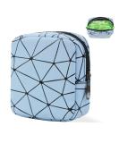 Likesing Period Bag - Portable Sanitary Napkin Storage Pouch for Women & Teens - Feminine Menstrual Pad Organizer - Blue Small (1 Pack) - Buy Online on GoSupps.com