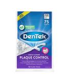 DenTek Cross Flosser Plaque Control Floss Picks X-Shaped 75 Count - Pack of 1 - Buy Online on GoSupps.com