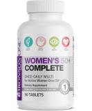 Bronson ONE Daily Womenâ€™s 50+ Complete Multivitamin - 90 Tablets - Buy Online on GoSupps.com