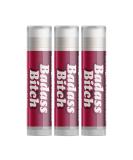 Delightfully Rude Badass B Lip Balm - Set of Three | International Shipping Available - Buy Online on GoSupps.com