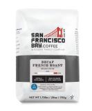 San Francisco Bay DECAF French Roast Ground Coffee - 28oz Bag | Dark Roast | Swiss Water Processed - Buy Online on GoSupps.com