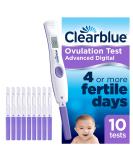 Clearblue Advanced Digital Ovulation Test - Pack of 10 Sticks - Buy Online on GoSupps.com