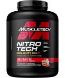 MuscleTech Nitro-Tech Performance - Strawberry Whey Protein Powder 5 lbs - Buy Online on GoSupps.com