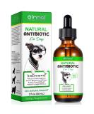 NIFEISHI Antibiotics for Dogs 60ml - Itchy Skin & Allergy Relief, Kennel Cough, Ear Infection - Bacon Flavor - Buy Online on GoSupps.com
