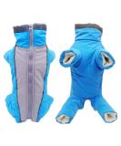 Waterproof Dog Jacket | Fleece Lined Winter Coat for Female Dogs - Warm & Stylish Autumn Apparel - Buy Online on GoSupps.com
