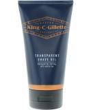 King C. Gillette Mens Transparent Shave Gel with White Tea and Argan Oil, 5oz - Buy Online on GoSupps.com