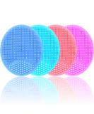 Baby Cradle Cap & Bath Silicone Massage Brush Set | SkinSoother Essentials for Dry Skin, Eczema & Cradle Cap (Green, Blue, Pink, Purple) - Buy Online on GoSupps.com