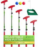 Adjustable Junior Mini Golf Putter for Kids | Extendable Shaft | Right & Left Hand | Red - Buy Online on GoSupps.com