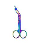 Artzone Lister Bandage Scissors - Cynamed Medical-Grade Stainless Steel Shears - Rainbow Titanium Finish - 4.5 inch Sharp Blades for Bandages, Dressing, and Gauze - Buy Online on GoSupps.com