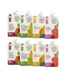 Serenity Kids 6+ Months Certified Organic Baby Food Pouches Veggie Puree | No Sugary Fruits or Added Sugar | Allergen Free | 3.5 Ounce BPA-Free Pouch | Variety Pack | 8 Count - Buy Online on GoSupps.com