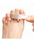 PrettSole 8-Piece Toe Splints and Wraps for Broken Toe Support - Men and Women Hammer Toe Brace - Cushion and Protect Overlapping Toes - Temporary Straighteners - Buy Online on GoSupps.com