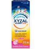 Xyzal Children's Oral Solution 5 fl. oz. - 24-Hour Allergy Relief for Kids - Tutti Frutti Flavor - Buy Online on GoSupps.com