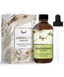 Lemongrass Essential Oil - Pure & Natural Therapeutic Grade | Premium Quality 4 Fl Oz for Diffusers - Buy Online on GoSupps.com