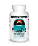Source Naturals Vitamin D-3 1000 IU - Bone & Immune Health Support - 90 Capsules - Buy Online on GoSupps.com