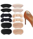 Shop Heel Pads & Inserts for Shoes | Comfort & Fit Solutions for Men & Women - 6 Pairs Beige & Black - Buy Online on GoSupps.com
