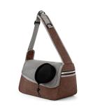 Flovippet Sling for Dogs & Cats - Breathable Dog Carrier Bag for Small Dogs up to 5kg | Soft & Free-Handed Outdoor Travel Bag (Brown) - Buy Online on GoSupps.com