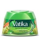 Dabur Vatika Naturals Hair Cream 210ml - Moisturizing Hair Cream for All Hair Types - Hydrating Scalp Moisturizer for Men and Women - Buy Online on GoSupps.com
