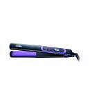 Nicky Clarke Frizz Control Straightener Ionic Technology Tourmaline Ceramic Plates 5 Heat Settings up to 230 C Suits All Hair Types Fast Heat Up 360 Swivel 2m Salon Cable Black & Purple - NSS236 - Buy Online on GoSupps.com