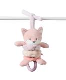 NATTOU Action Action Course - Pink Vibration Toy with Silicone Bite Ring - 22 cm Alice & Pomme - International Shipping - Buy Online on GoSupps.com
