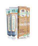 Dr. Ginger's Coconut Oil Toothpaste with White Activated Charcoal, 4 oz, 2 Count - Coconut Mint Flavor 4 Ounce (Pack of 2) - Buy Online on GoSupps.com