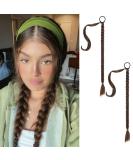 REECHO DIY Braid Ponytail Extension 2 Pack Long Straight Wrap Around Ponytail Hair Extensions Natural Soft Synthetic Hairpieces for Women - Medium Brown 140g 26Inch-140g(Pack of 2) Medium Brown - Buy Online on GoSupps.com
