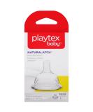Playtex NaturaLatchNipple  Slow Flow  2-Count 2 Count (Pack of 1) Slow Flow - Buy Online on GoSupps.com
