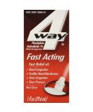 4 Way Fast Acting Nasal Spray - 1 oz, Pack of 6 1 Fl Oz (Pack of 6) - Buy Online on GoSupps.com