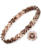 RainSo Pure Copper Magnetic Therapy Bracelet for Arthritis Relief - Adjustable Wristband with 3 Smarter Buckle - Buy Online on GoSupps.com
