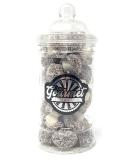 Coconut Mushrooms Victorian Gift Jar by The Gourmet Sweet Company - Buy Online on GoSupps.com