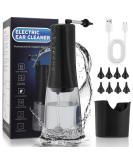Electric Ear Wax Removal Tool - Safe & Effective Ear Cleaning Kit with 3 Pressure Modes Basin & 8 Tips for Adults & Kids - Home Use International Shipping Available - Buy Online on GoSupps.com