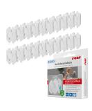 reer socket protector - the child-safe original from the inventor for gluing white 20 pieces white 20 pieces - Buy Online on GoSupps.com
