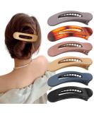 6 PCS Alligator Hair Claw Clips - Non-Slip Grip for Thin Hair - French Concord & Duckbill Hair Clips - Buy Online on GoSupps.com