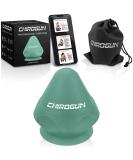 Chirogun Trigger Point Presser | Suction Cup & Bag | Self-Massage for Neck Back & Shoulder Pain Relief | Digital Instructions | Deep Tissue Massage Ball - Nordic Green - Buy Online on GoSupps.com