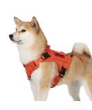 Oneigris Dog Harness - Fire Watcher 2.0 Tactical with 2 Metal Buckles MOLLE System No-Pull D-Ring 1000D Nylon - Orange - Buy Online on GoSupps.com