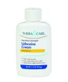 Thera Care Maximum Strength Lidocaine Cream Pain Relief | Numbs Away Pain | Fast-Acting | Non-Greasy | 1.75 Oz - Buy Online on GoSupps.com