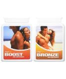 Bronze & Boost Tanning Pills - MyTan Ultimate Tanning Pack | Tan Faster, Darker, Longer - Buy Online on GoSupps.com
