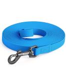 Toozey Waterproof Drag Line for Dogs - 5m/10m/15m/20m Training Leash with Hand Loop & Mains Bag - Durable Blue Leash for Large & Small Dogs - Buy Online on GoSupps.com
